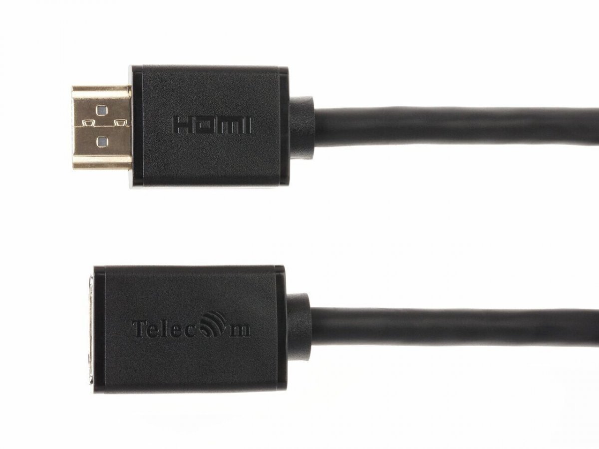 Кабель удлинительный  HDMI-19M---HDMI-19F ver 2.0, 5m, Telecom TCG235MF-5M