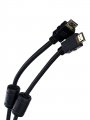 Кабель HDMI 19M/M ver 2.0, 15М, 2 фильтра  iOpen (Aopen/Qust) <ACG711D-15M>