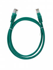 Патчкорд литой iOpen (Aopen/Qust) UTP кат.5е 1м зеленый 