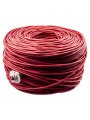 Кабель Telecom  CU UTP LSZH 4 пары кат. 5e UTP4-TC1000C5EM-CU-ZH-IS enlarge PVC (бухта 305м)