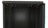 Шкаф настенный 19", 9U Hyperline TWB-0966-SR-RAL9004