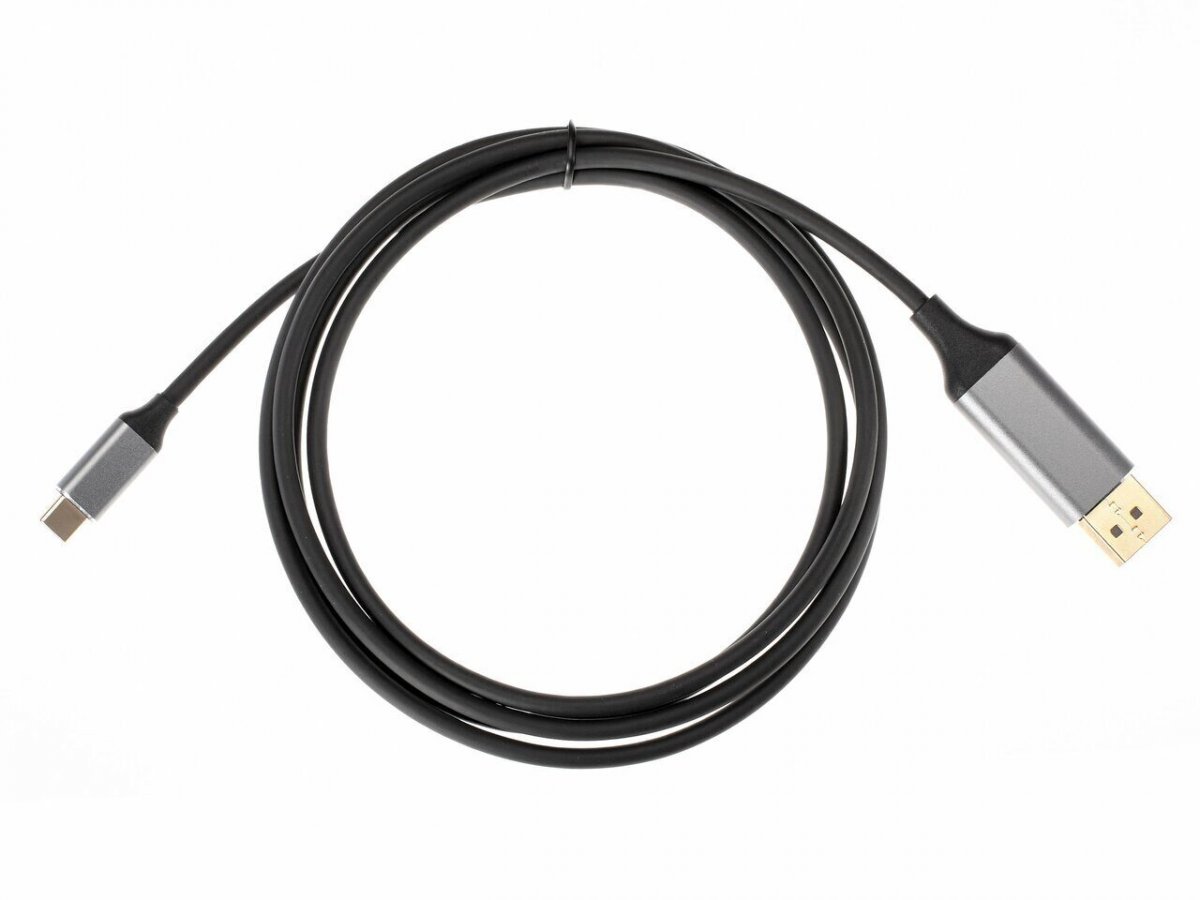 Кабель-адаптер USB 3.1 Type-Cm -->DP(m) 4K@60Hz, 1,8m iOpen (Aopen/Qust) <ACU422MC-1.8M>