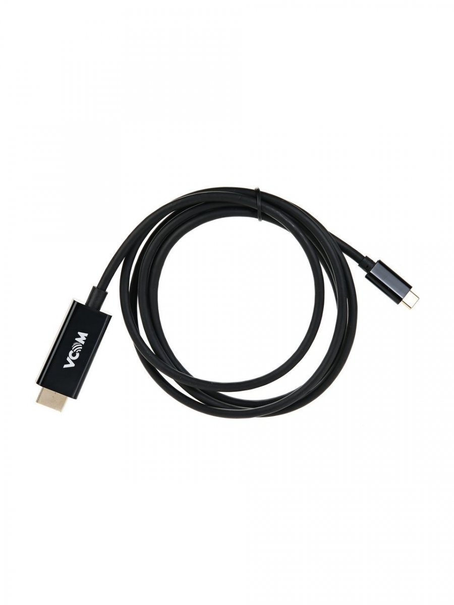 Кабель-адаптер USB 3.1 Type-Cm to HDMI A(m) 3840x2160@30Hz, 1.8m VCOM CU423C-1.8M
