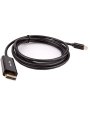 Кабель-адаптер USB3.1 Type C(m) --> DP(m) 4K@60Hz, 1.8m, Telecom <TC010-1.8M>