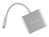 Кабель-концентратор USB3.1 TypeC(m) to HDMI+USB3.0 +PD charging 4K@30Hz, Telecom<TUC010>