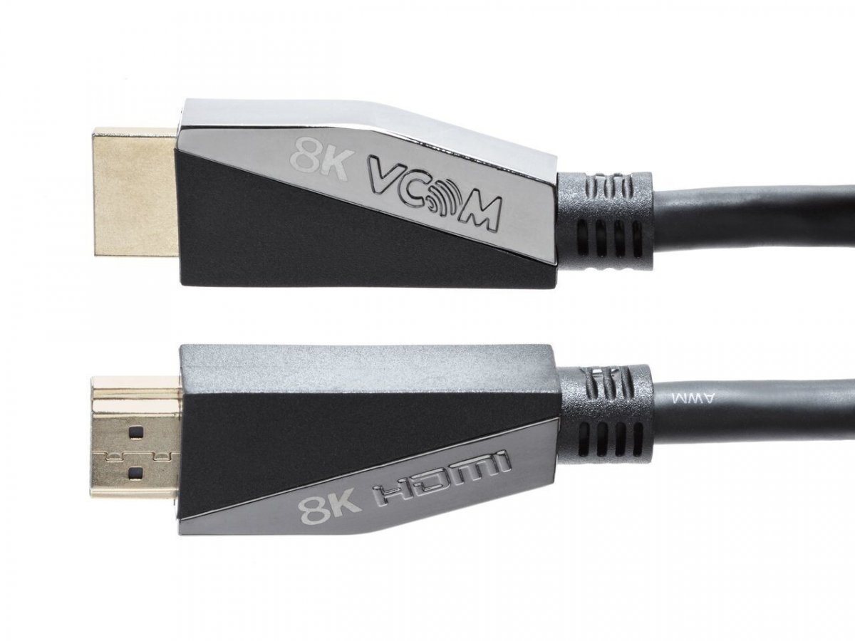 Кабель HDMI 19M/M,ver. 2.1, 8K@60 Hz 0.5m VCOM CG860-0.5M