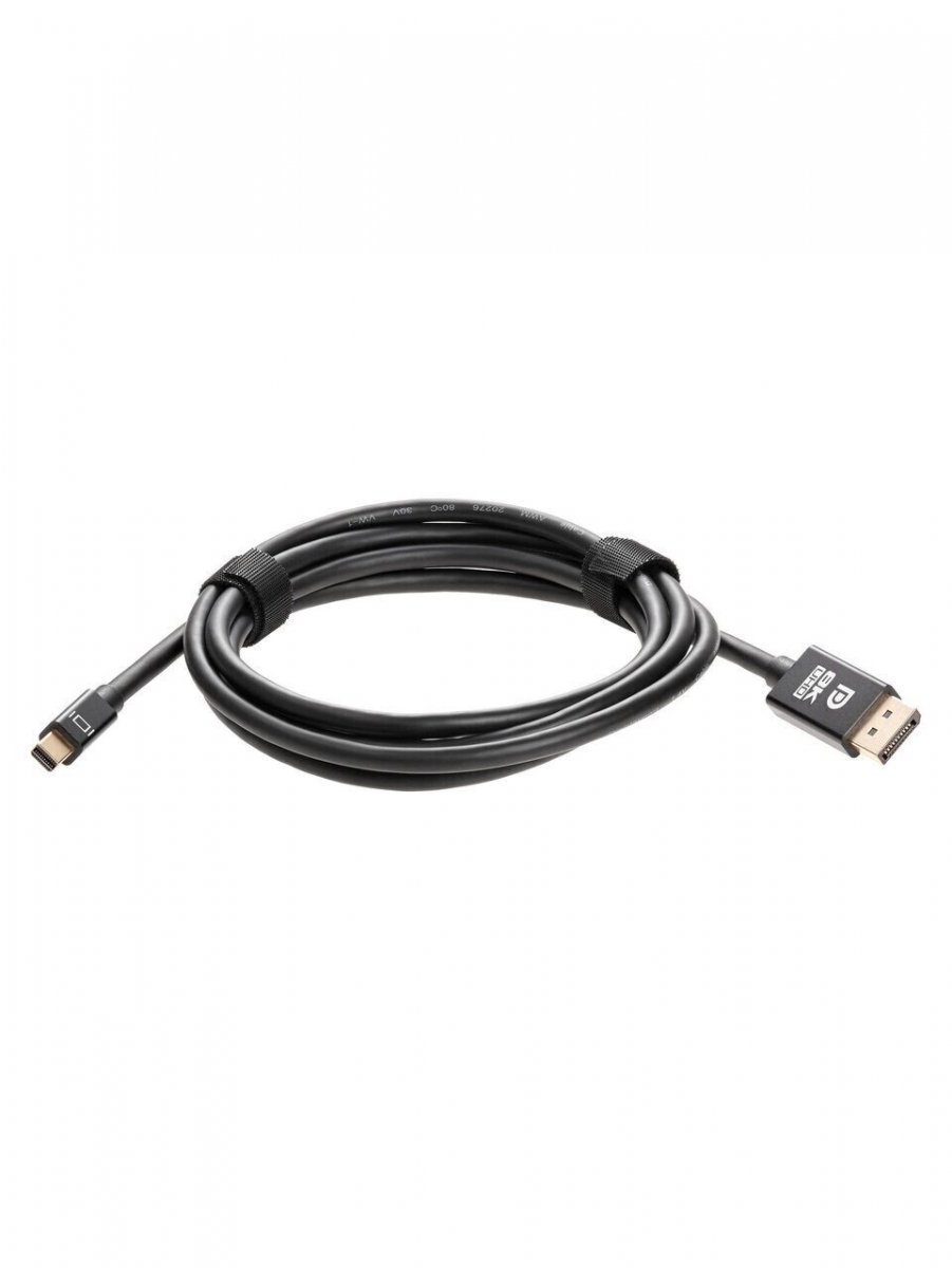 Кабель 1.4V Mini DisplayPort M <--> Display Port M 1,8м  4K@120HZ 8K@60HZ Telecom (TA683M-1.8M)