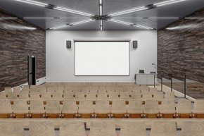 Моторизованный экран Draper Acumen XL E 161''/409 cm 201х356 16:9, Matt White XT1000E