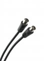 Кабель удлинительный антенный 9.5mm, 75Ом,ТВ-М to ТВ-F, 1m, Telecom (TTV9501-1M)