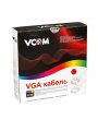 Кабель монитор-SVGA card (15M-15M) 20м 2 фильтра VCOM