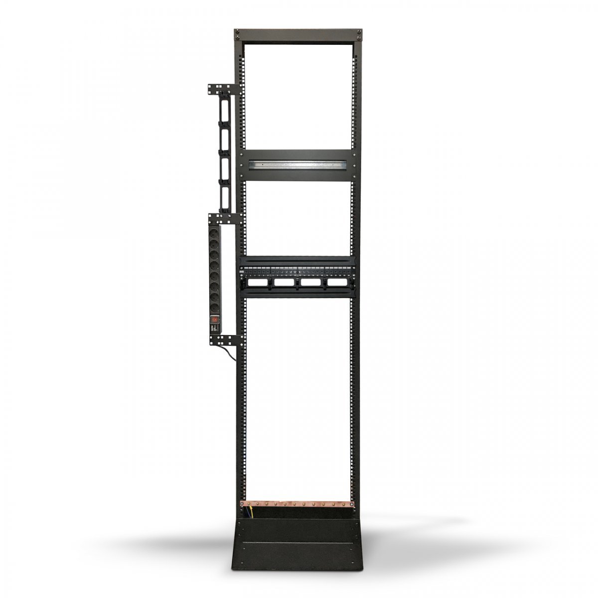 Открытая стойка 19", 37U Hyperline ORL1-37-RAL9005