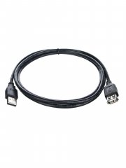 Кабель удлинительный TELECOM USB2.0 Af> 1,5 м черный 