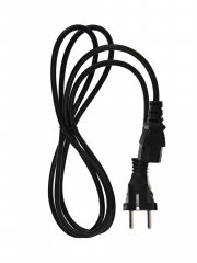 Кабель компьютер - розетка 220V (EURO) 1.8м, 3G 0,5mm медь, Telecom