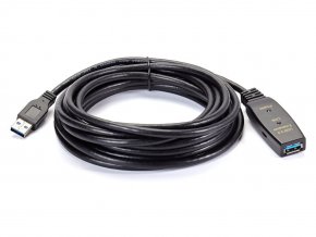 Кабель-адаптер USB3.0-repeater, удлинительный активный Af> 5м iOpen (Aopen/Qust)