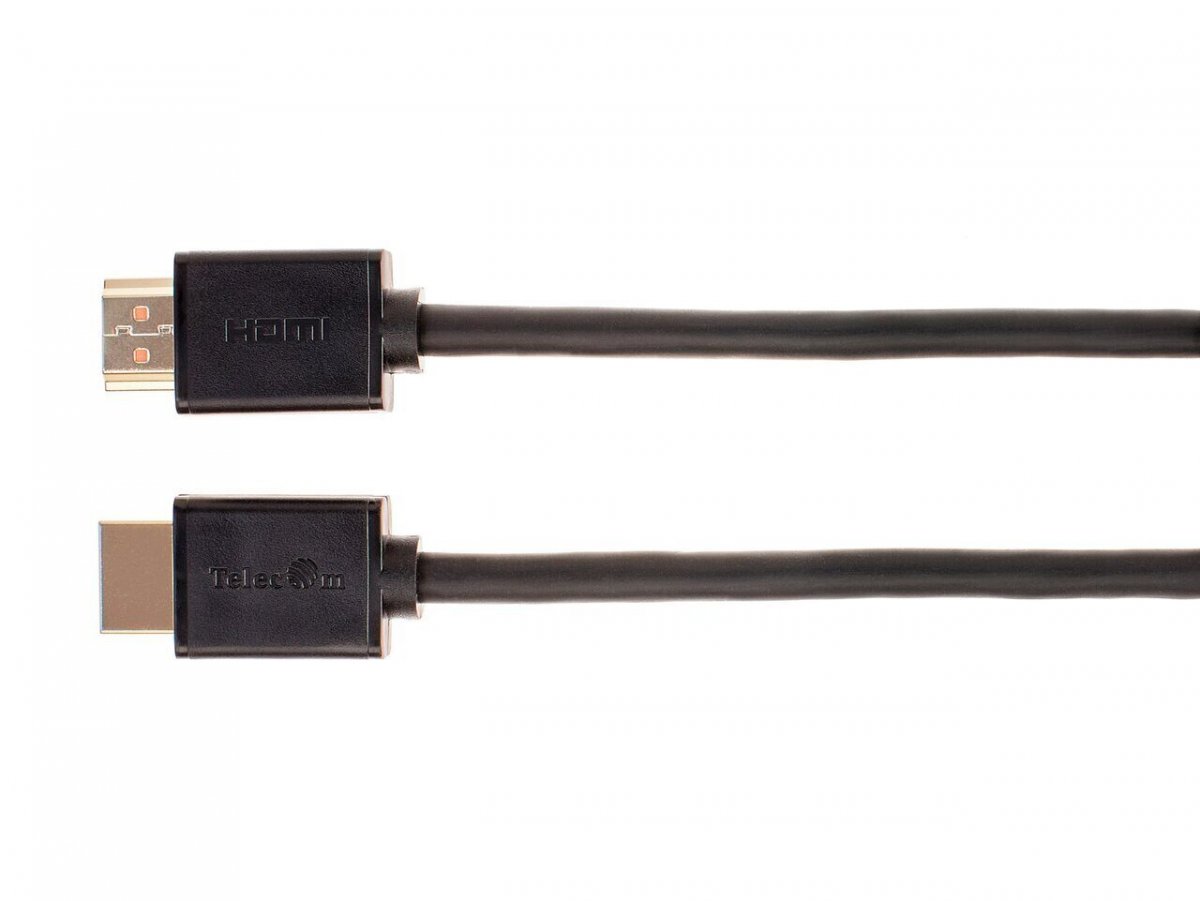 Кабель HDMI-19M --- HDMI-19M ver 2.0+3D/Ethernet ,1m Telecom <TCG215-1M>