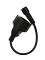 Кабель-переходник UPS->розетка VCOM (IE-320 C14 to Socket Type-F) 3Gx0,75mm VDE