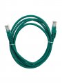 Патчкорд литой iOpen (Aopen/Qust) UTP кат.5е 1,5м зеленый <ANP511_1.5M_G>