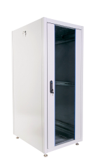 Шкаф телекоммуникационный напольный ЭКОНОМ 30U (600 × 800) дверь стекло, дверь металл