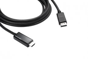 Активный кабель DisplayPort (вилка)-HDMI 4K (вилка), 0,9 м Kramer C-DPM/HM/UHD-3