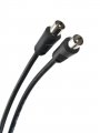 Кабель соединительный антенный 9.5mm, 75Ом,ТВ-М to ТВ-M, 2m, Telecom (TTV9555-2M)