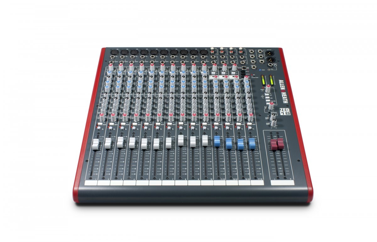 Универсальный аналоговый микшерный пульт для живого звука и записи Allen&Heath ZED-18