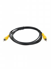 Кабель соединительный RCA (M) - RCA (M) черный 2m, Telecom