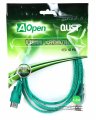 Кабель удлинительный USB2.0 AM/AF1.8m прозрачная изоляция Aopen/Qust (ACU202-1.8MTG)