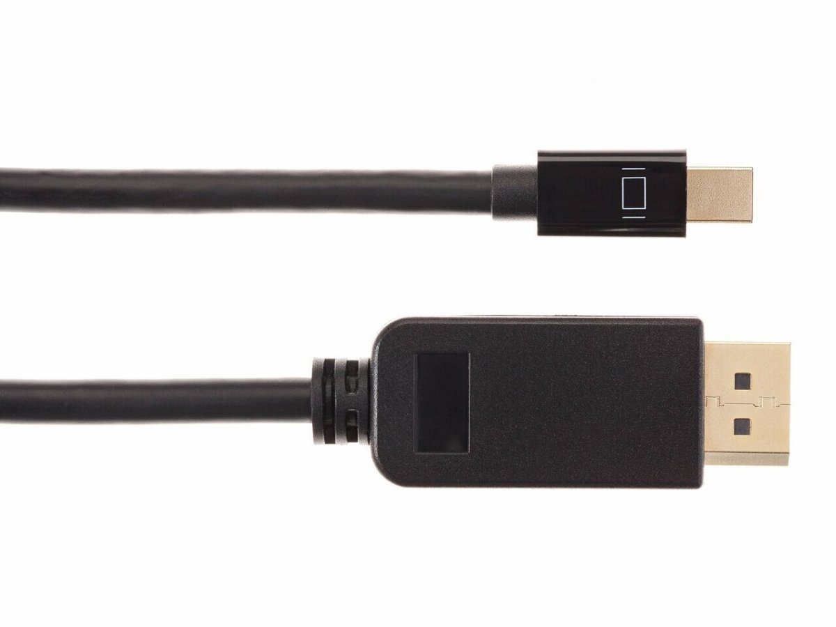 Кабель-переходник Mini DisplayPort M -> Display Port M  4K*60 Hz 1,8м VCOM <CG682-1.8M>