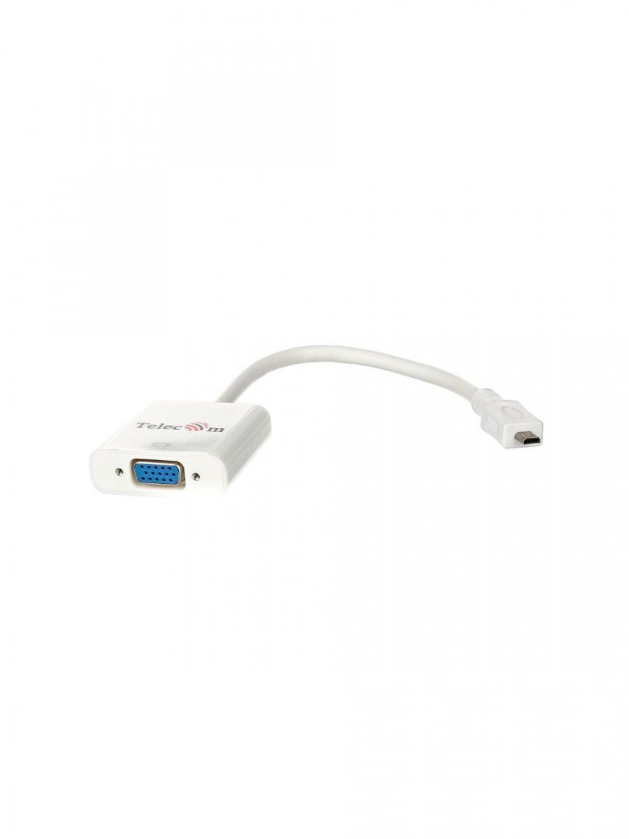 Кабель-переходник Telecom Micro HDMI M to VGA F 0.2m (TA593)