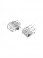 Коннектор телефонный RJ-11 6P6C (6 мест, 6 контактов) VCOM