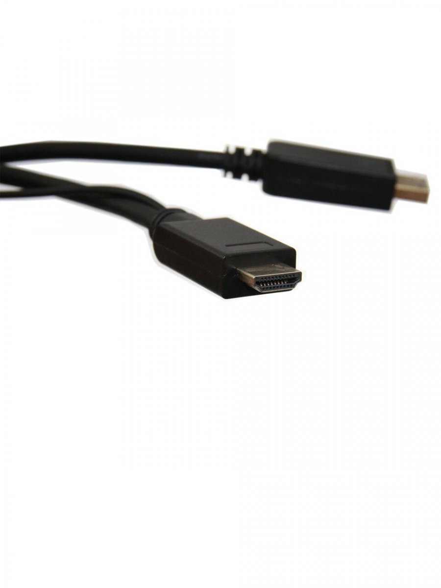 Кабель-переходник HDMI(M) +USB---> DP(M)  4K*30Hz VCOM 1.8M (CG599C-1.8M)