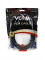 Кабель монитор-SVGA card (15M-15M) 3.0м 2 фильтра VCOM
