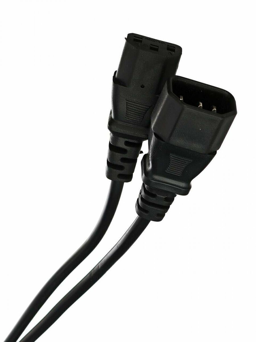 Кабель UPS to устройство 220V (IEC-320-C13/C14) 1,8м, 3G0,5mm медь , Telecom