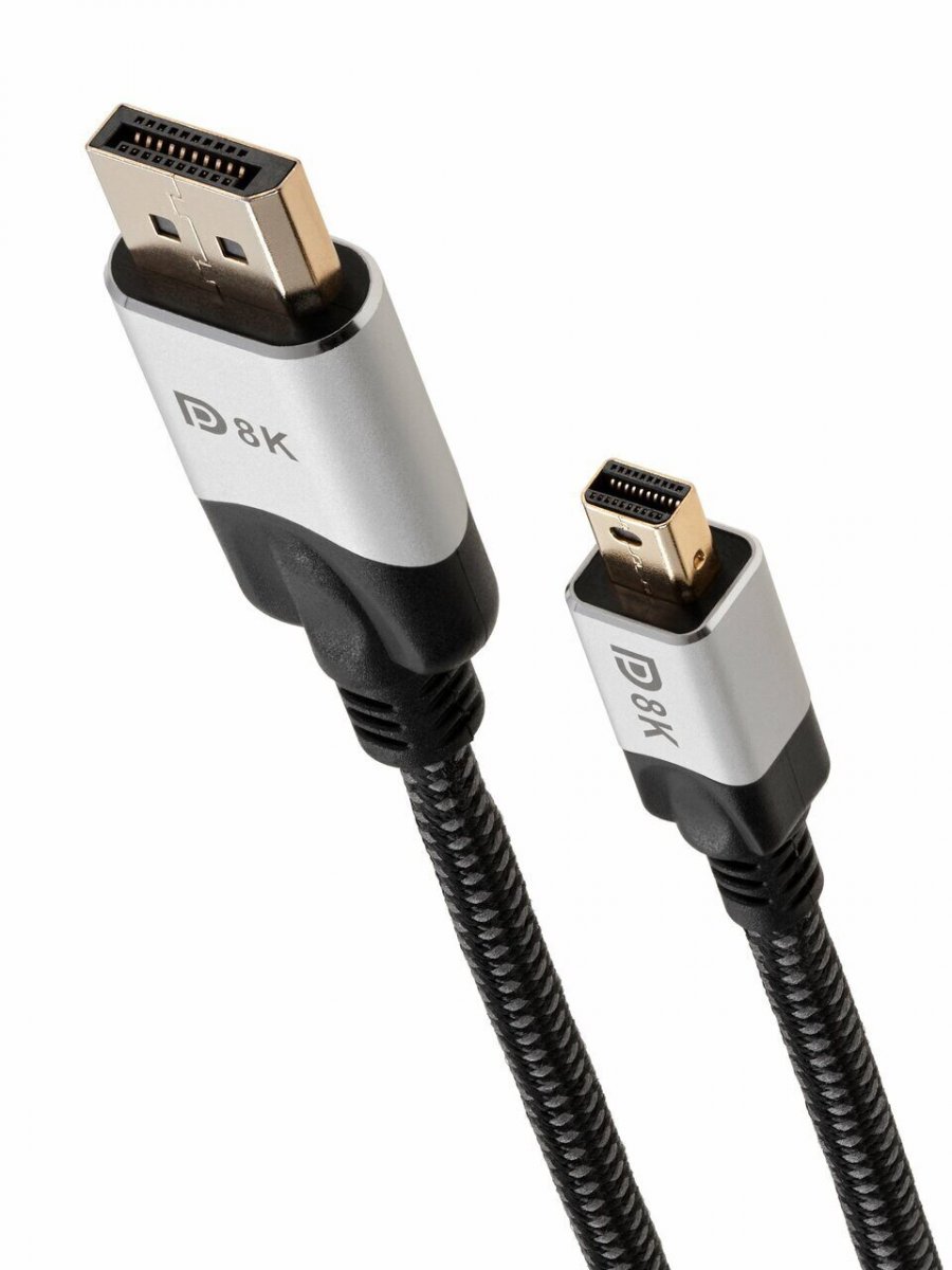 Кабель-переходник Mini DisplayPort M -> Display Port M 1.4V 1,8м VCOM <CG685-1.8M>