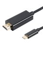 Кабель-адаптер USB 3.1 Type-Cm to HDMI A(m) 3840x2160@30Hz, 1.8m VCOM CU423C-1.8M
