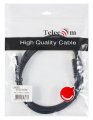 Кабель USB 2.0 A-->mini-B 5P (1.8 м) черный, Telecom<TC6911BK-1.8M>