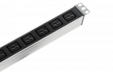 Вертикальный блок розеток Rem-16, 1 фаза 16A, выкл, 36 C13, 6 C19, 1420 мм, вх C20 IEC 320