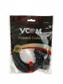 Кабель монитор - компьютер 220V (UPS -> устройство) VCOM  3G*0.75mm (CE001-CU) 3м