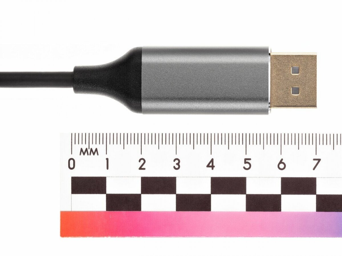 Кабель-адаптер USB 3.1 Type-Cm -->DP(m) 4K@60Hz, 1,8m iOpen (Aopen/Qust) <ACU422MC-1.8M>