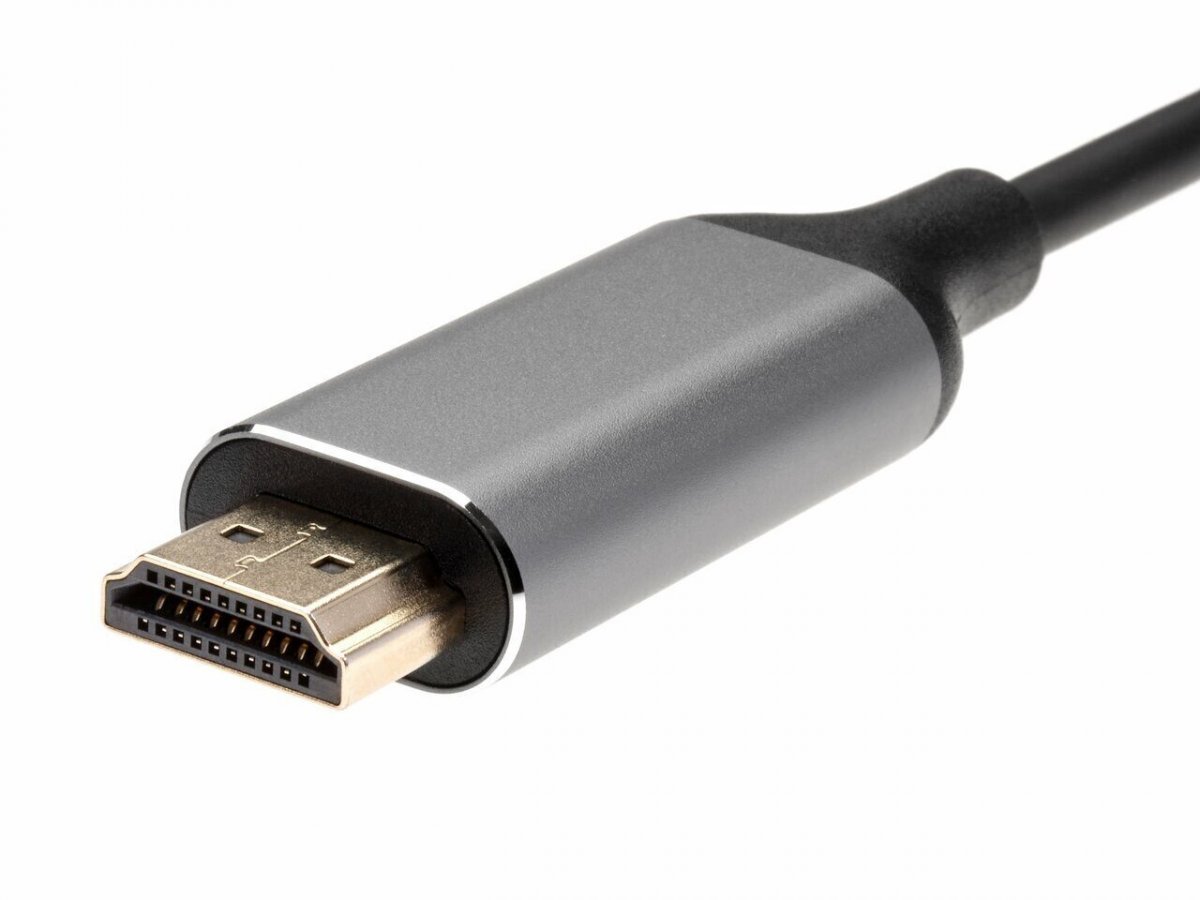 Кабель USB 3.1 Type-Cm --> HDMI A(m) 4K@60Hz,1.8m,Alum,iOpen(Aopen/Qust) <ACU423MC-1.8M>