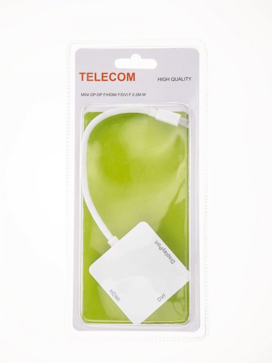 Кабель-переходник mini DP to DP/HDMI/DVI TELECOM (TA554)