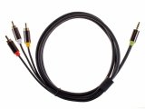 Кабель соединит 3.5 Jack (M)/3 RCA (M), 1.5м, Telecom PRO<TAV4545M-1.5M>