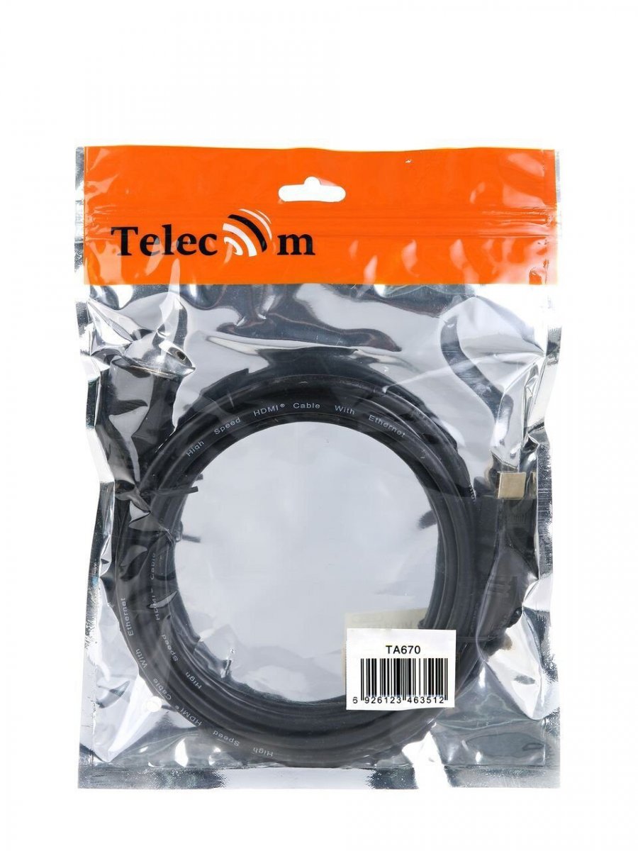 Кабель-переходник HDMI to VGA_M/M 1,8м Telecom