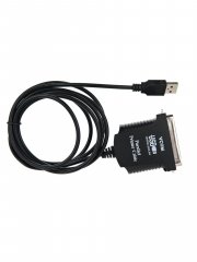 Кабель-адаптер USB A (вилка) to LPT (прямое подключение к LPT порту принтера) VCOM
