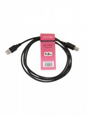Кабель USB2.0  A-->B 1,8м TV-COM 
