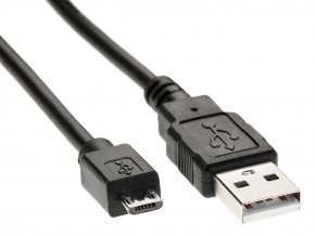 Кабель TV-COM USB 2.0 A to micro-B (1,5 м) черный